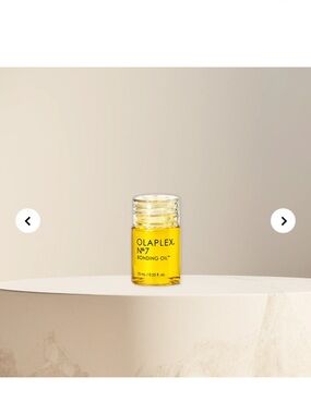 OLAPLEX No.7 Bonding Oil - Clear Bottle with Yellow Oil